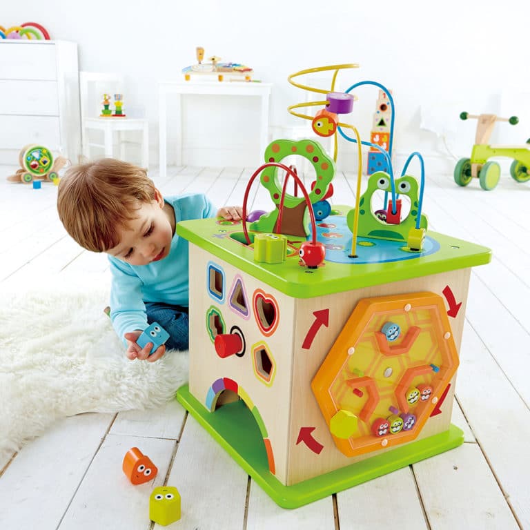 Hape Country Critters Play Cube The Model Shop