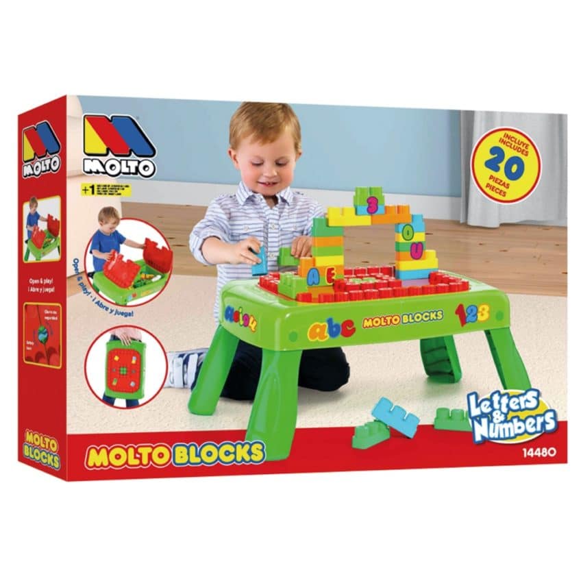 Molto Foldable Blocks Table - The Model Shop