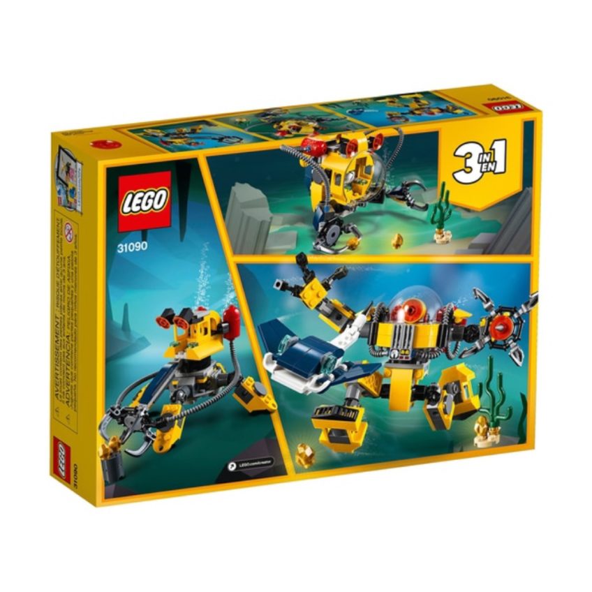 lego creator 31090 underwater robot