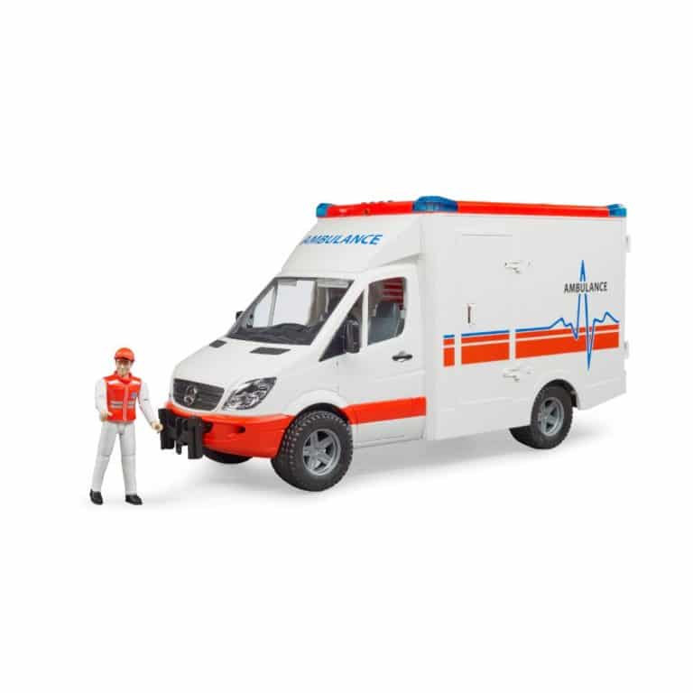 bruder 02536 mb sprinter ambulance with driver vehicle