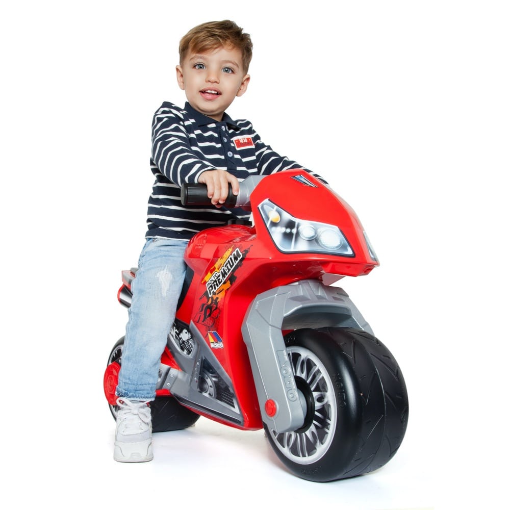 Red Ride-On Motorbike (73 x 47 x 32 cm) - The Model Shop