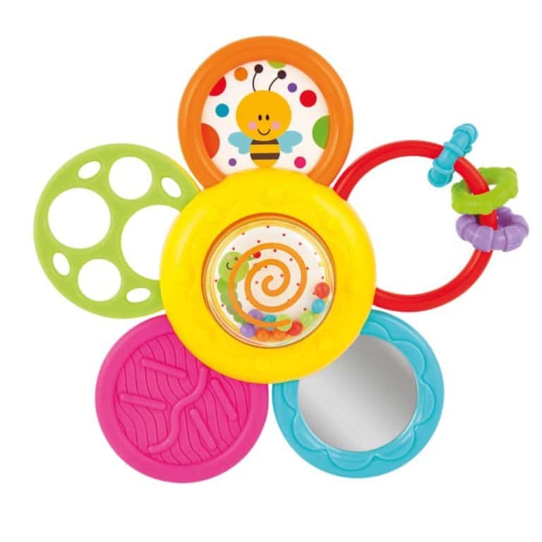 Winfun Badespielzeug-Set 'Dschungel' - 10 Gummitiere Mit Wasserspritze, Aufbewahrungseimer, Ab 6 Monaten