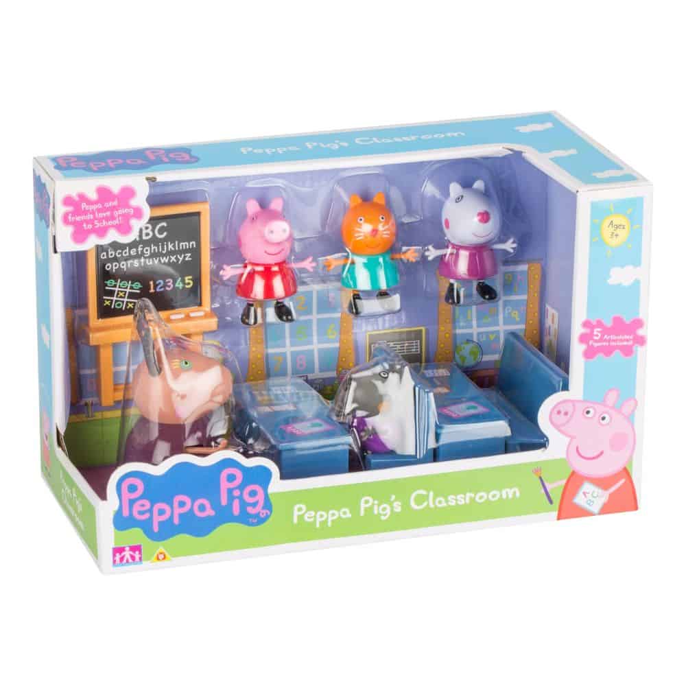 Peppa pig hot sale classroom playset