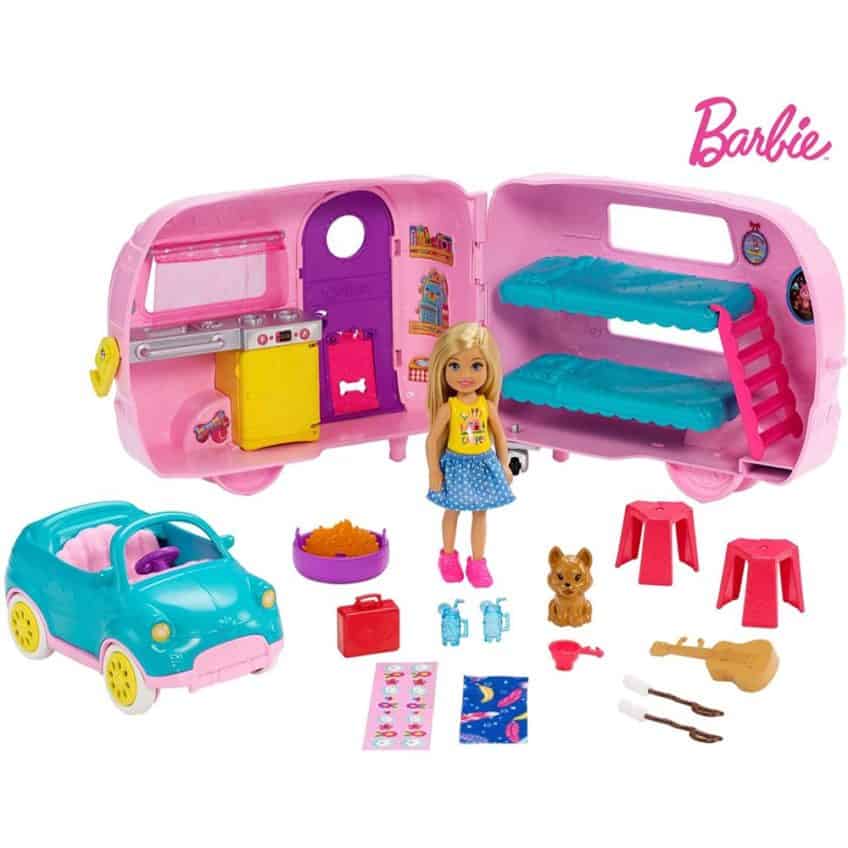 barbie club chelsea camper playset