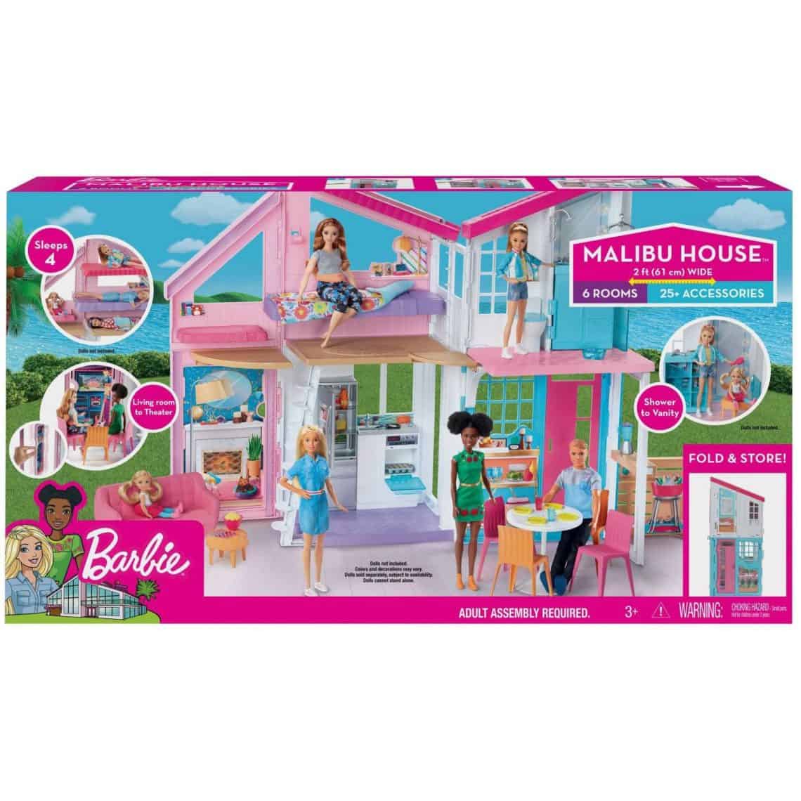 barbie malibu beach dream house