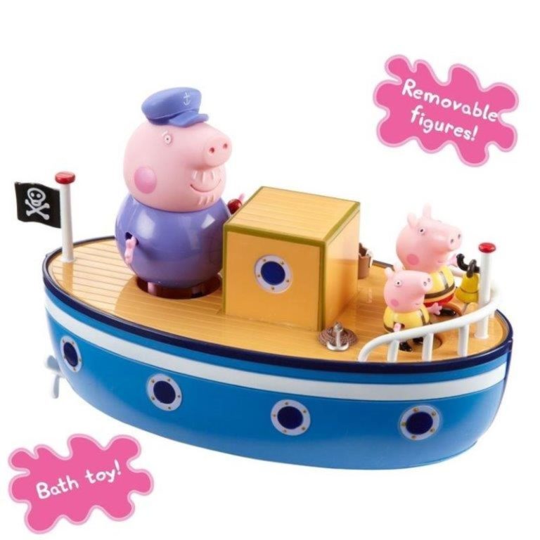 grandpa pig bath boat