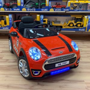 MINI COOPER COUPE BATTERY RIDE ON - RED - 12V