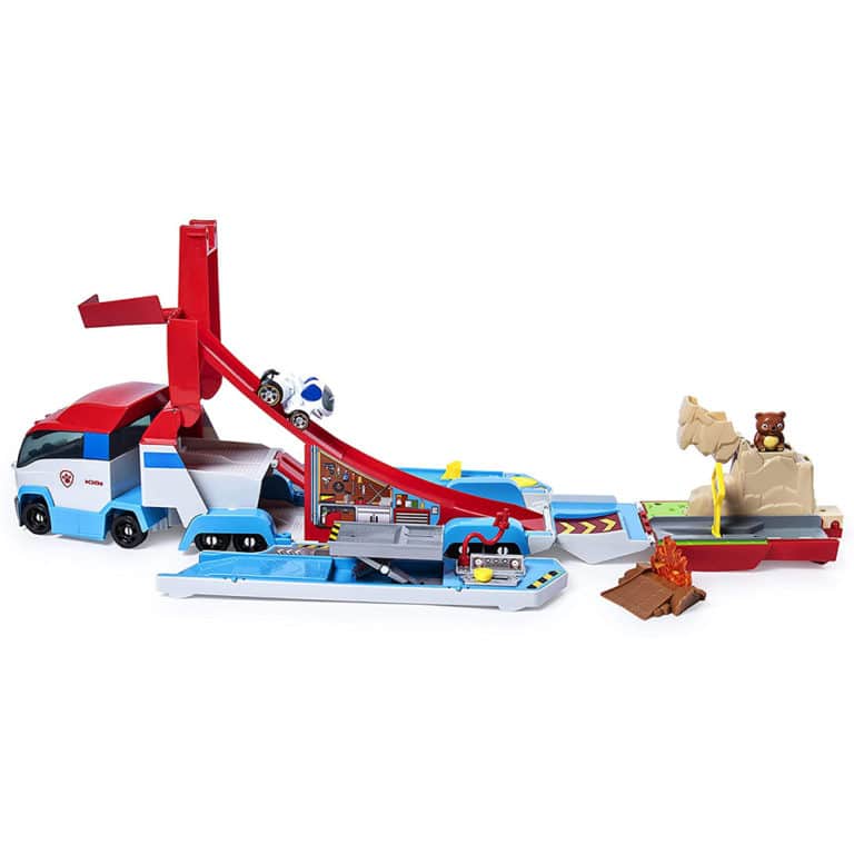 paw patrol die cast paw patroller track