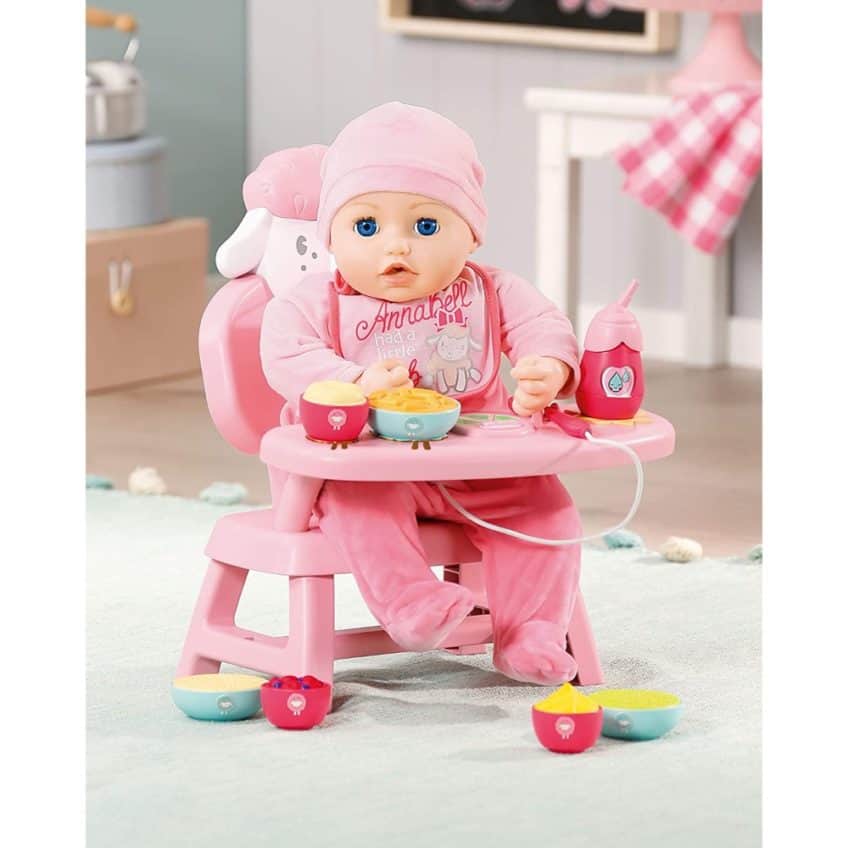 Baby Annabell Lunch Time Annabell 43cm Doll Playset