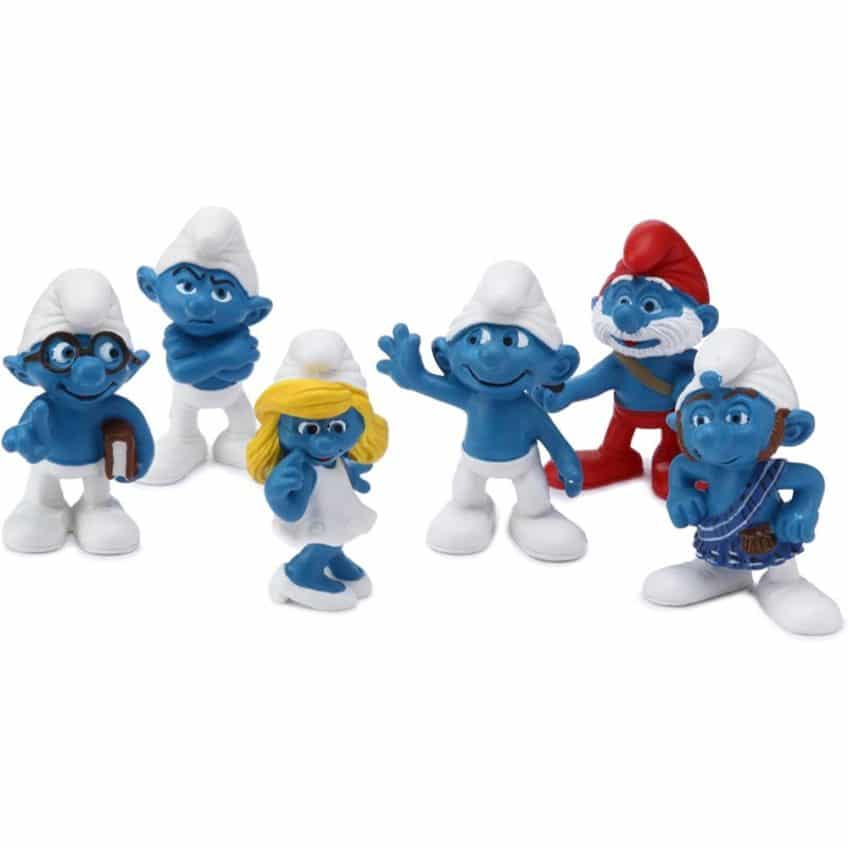 smurfs soft toys