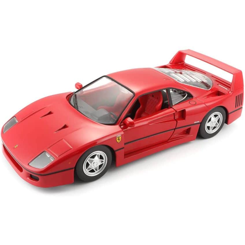 Burago Ferrari F40 1/24 DieCast Model - The Model Shop