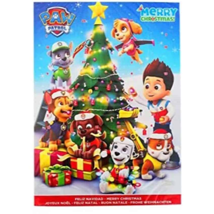 Paw Patrol Advent Calendar With 24 Collectible Plastic Figures