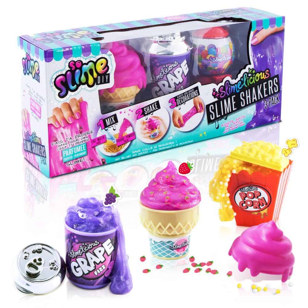 Slime Shaker Fluffy Canal Toys - 3 Packs - Slime - Pâte à Modeler