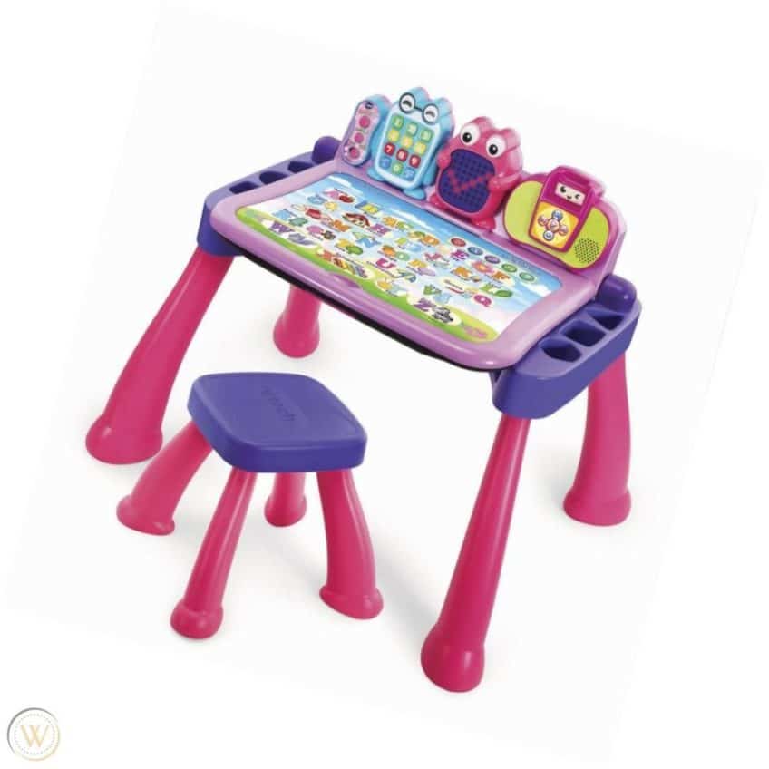 VTech - Touch & Learn Activity Desk Pink - The Model Shop