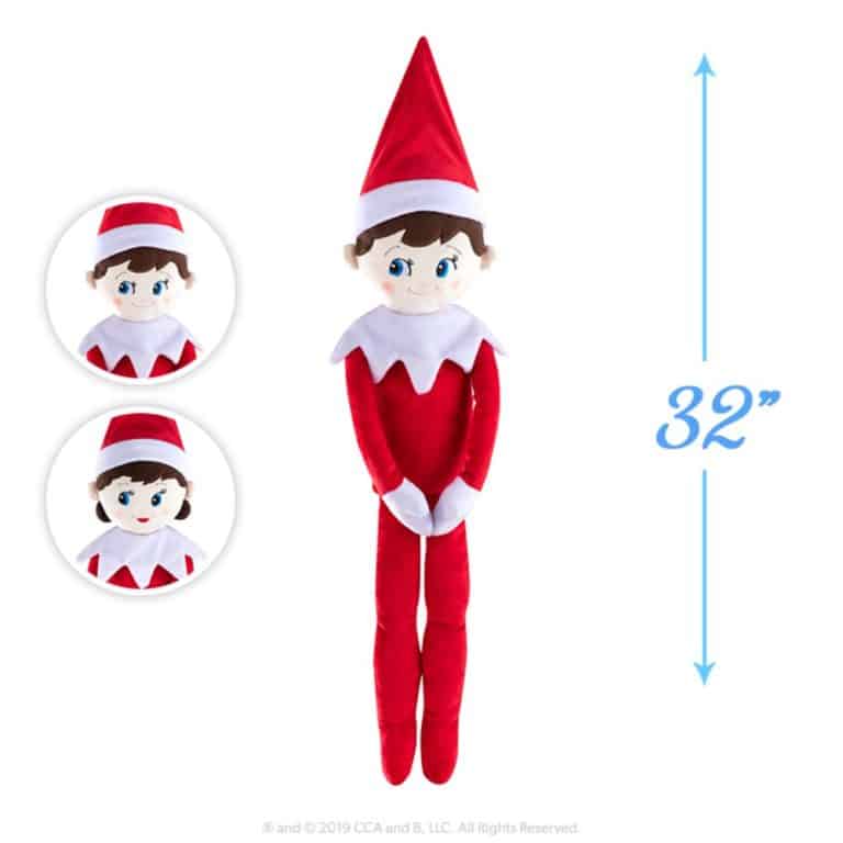 elf on the shelf soft toy