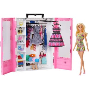 barbie fashionistas ultimate closet portable fashion toy with doll