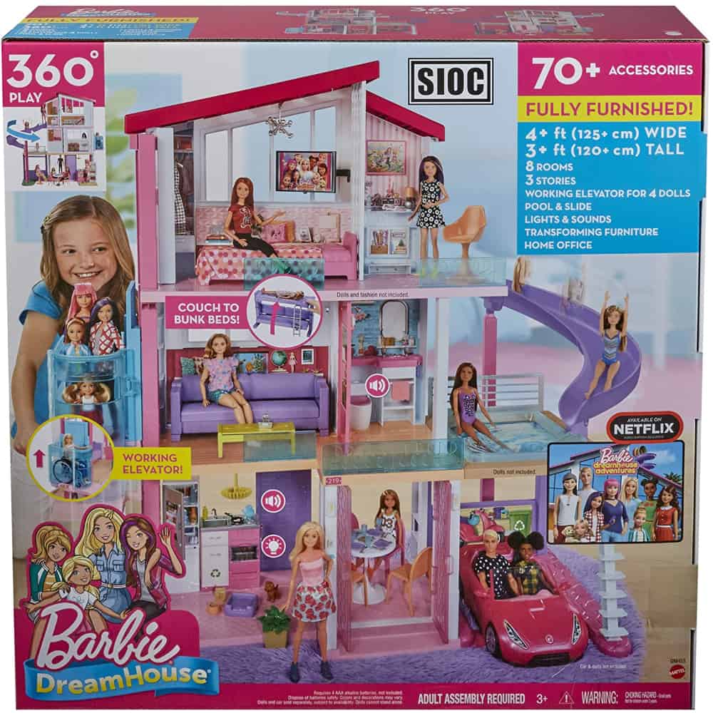 Barbie dream house battery location deals