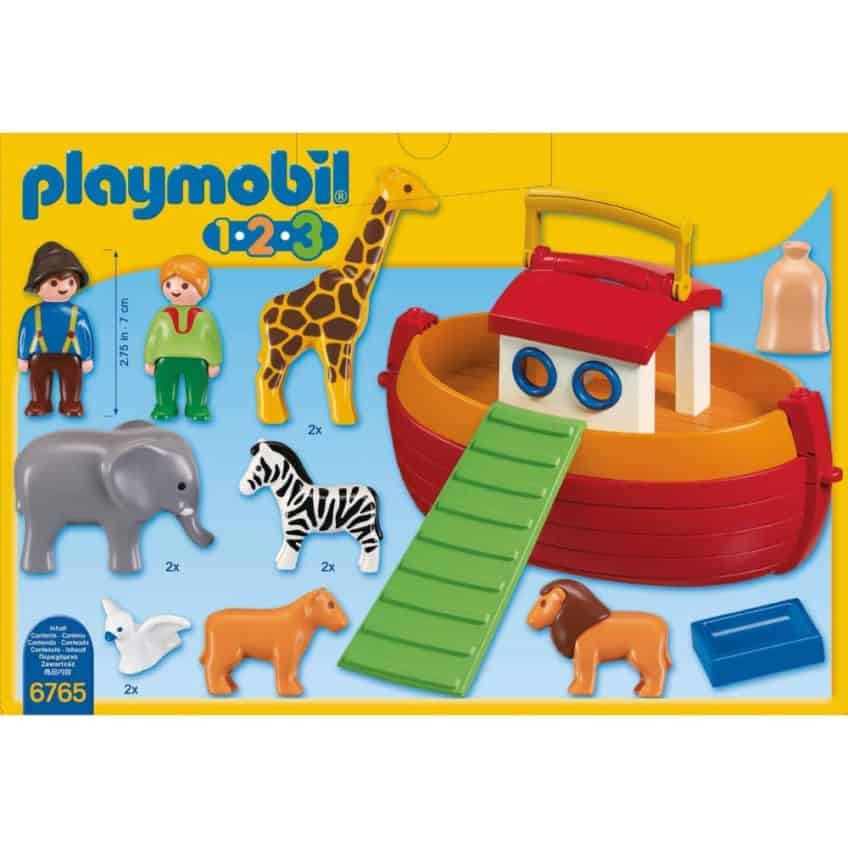 Playmobil 6765 1.2.3 Floating Take Along Noah'S Ark - The Model Shop
