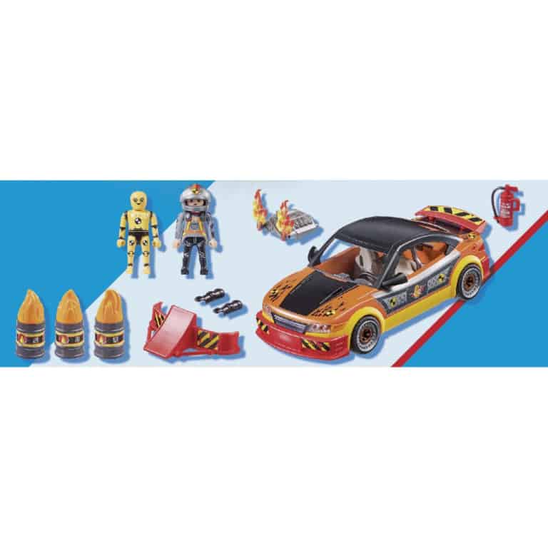 playmobil car crash