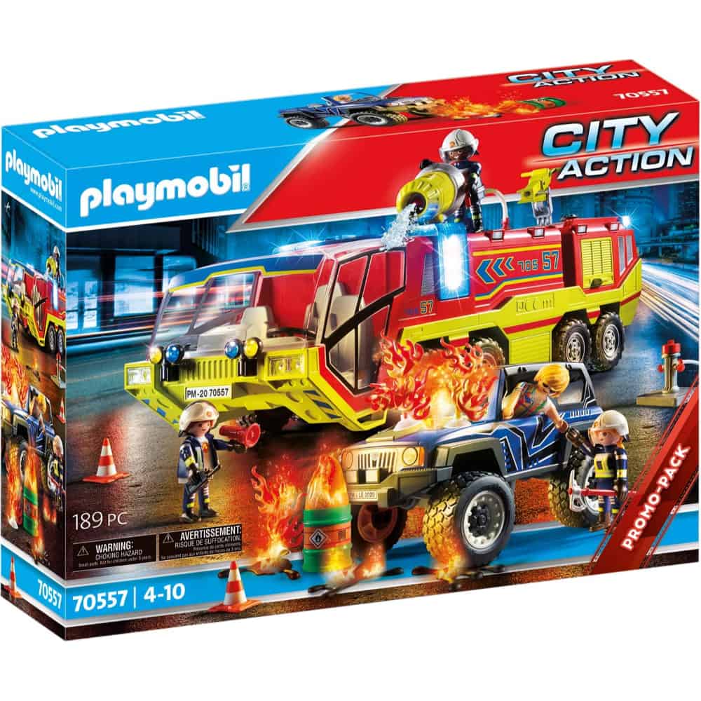 Playmobil 70557 Fire brigade operation with fire truck