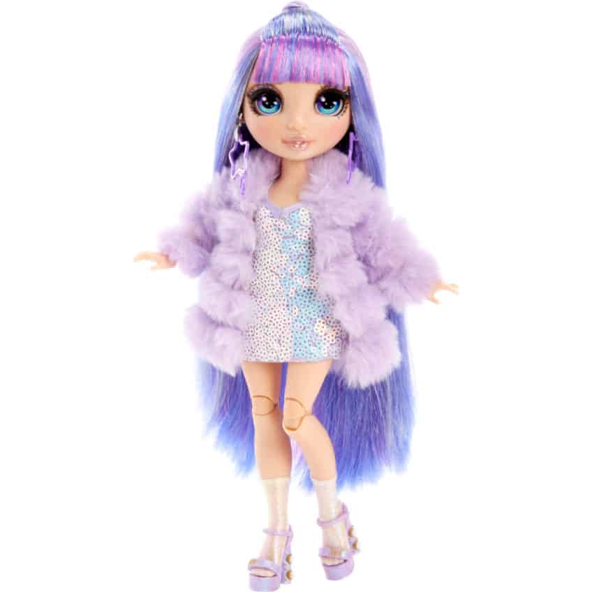 rainbow doll purple