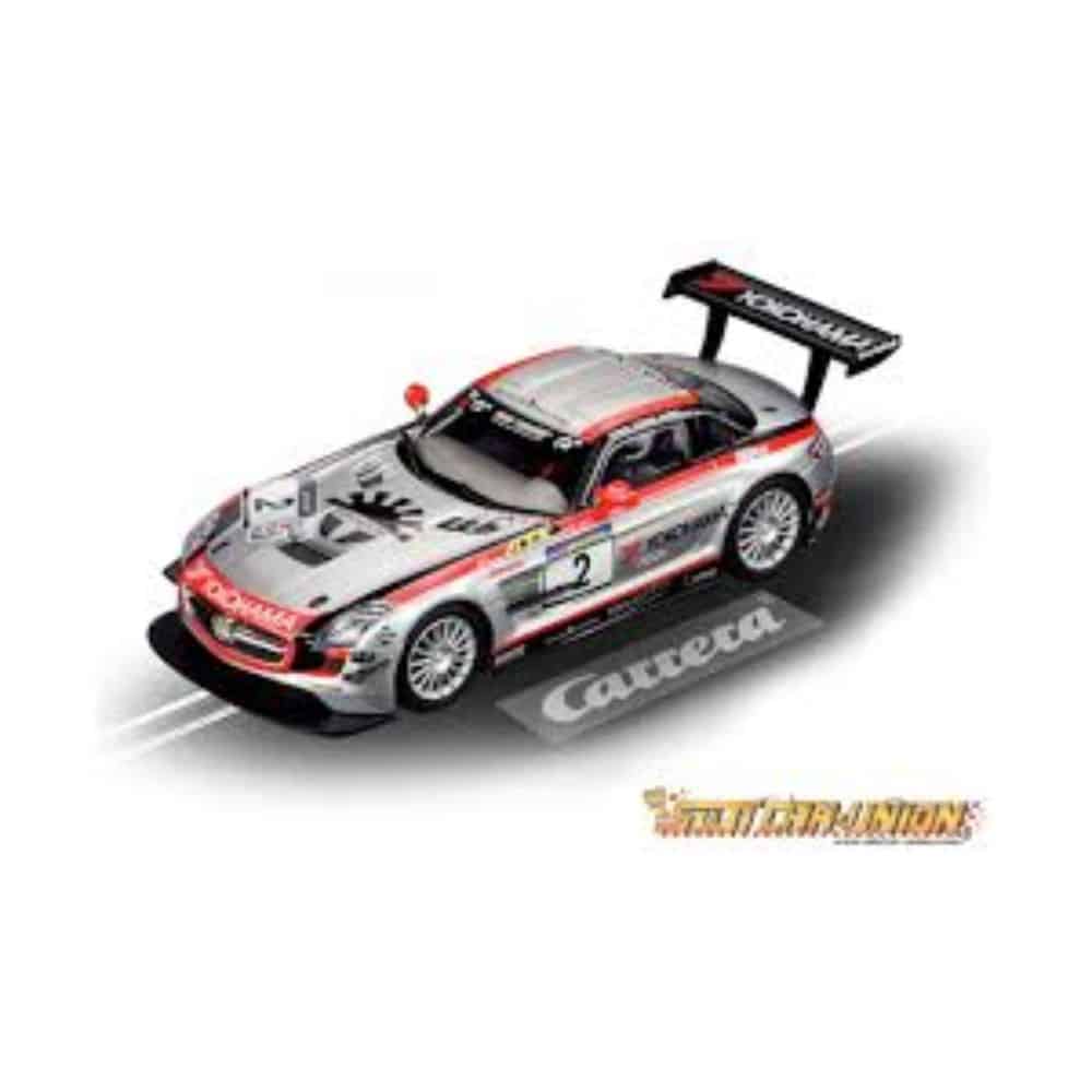 Carrera Digital 132 30551 Mercedes-Benz SLS AMG GT3 Black Falcon