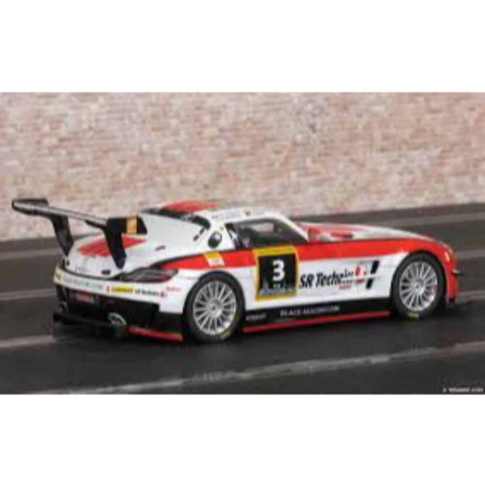 Carrera Mercedes-Benz SLS AMG GT3 Black Falcon, 24h Dubai 2012 No.3