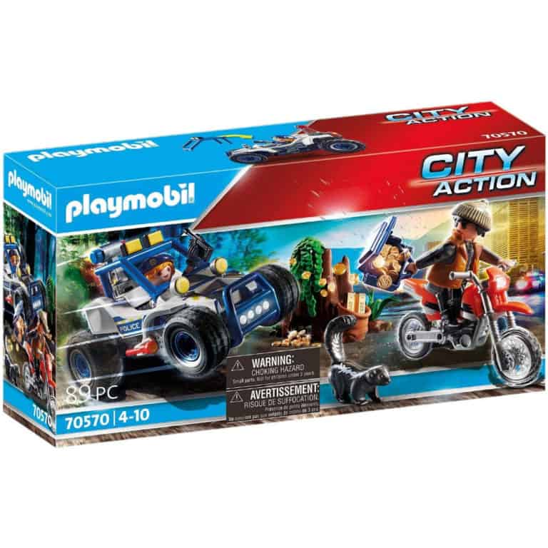 Playmobil 70570 City Action Police Off-Road Car with Jewel Thief - The Model Shop