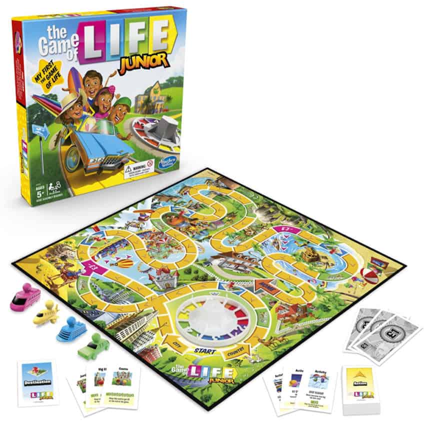 The Game of Life Junior Board Game - The Model Shop