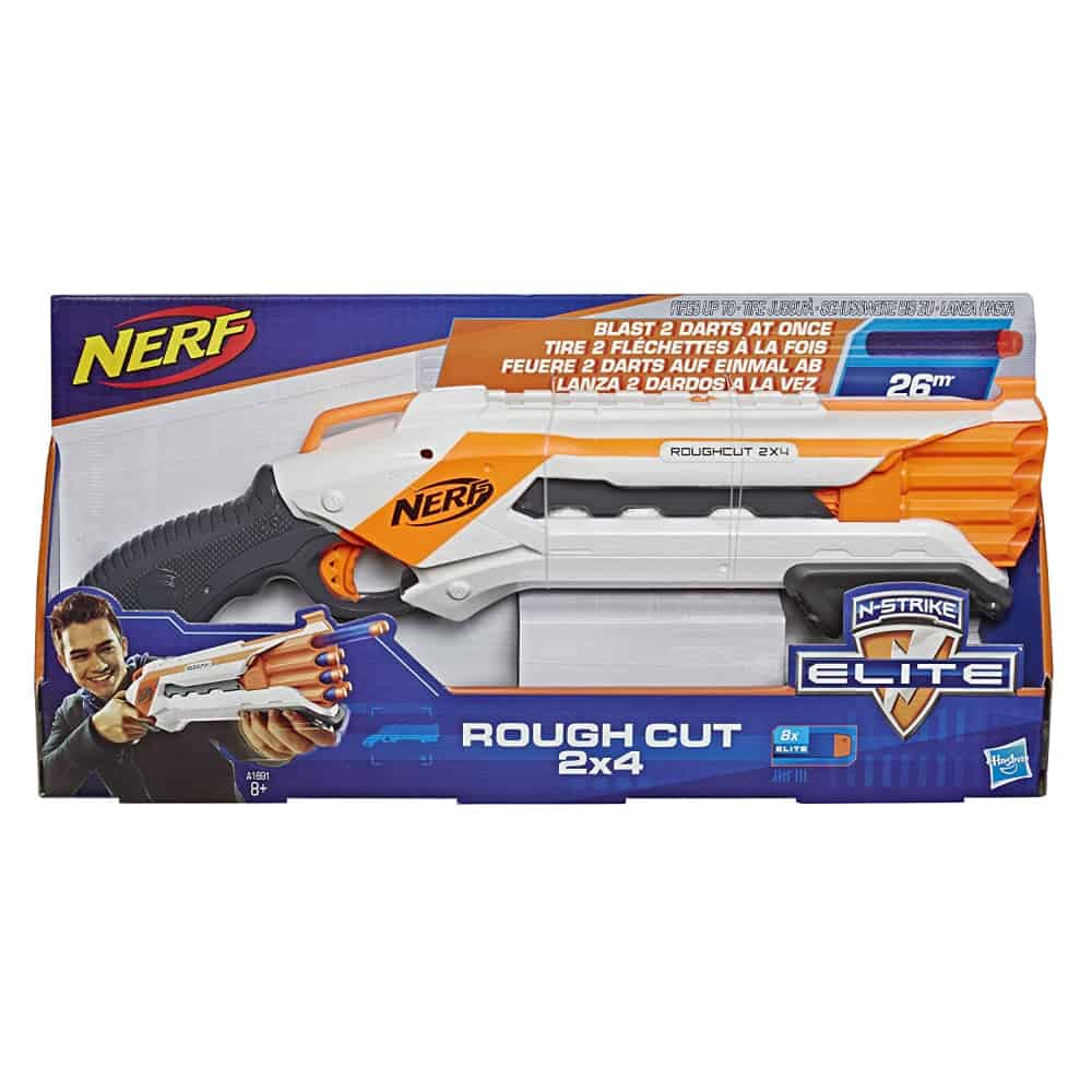 NERF N-strike Elite Rough Cut 2x4 Blaster - The Model Shop