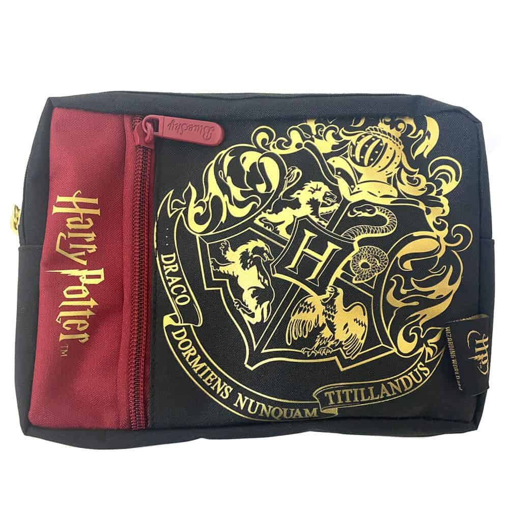 Harry Potter Multi Pocket Pencil Case Hogwarts - The Model Shop
