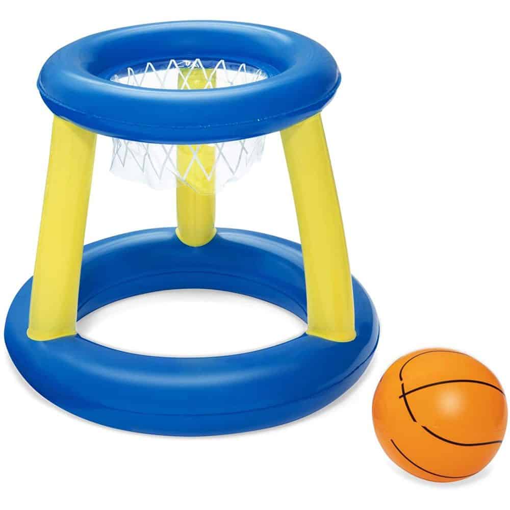 Easy to Inflate by Manetia Store and Travel With Inflatable Floating Hoops Basketball Pool Game Great Fun For All Family and Friends 