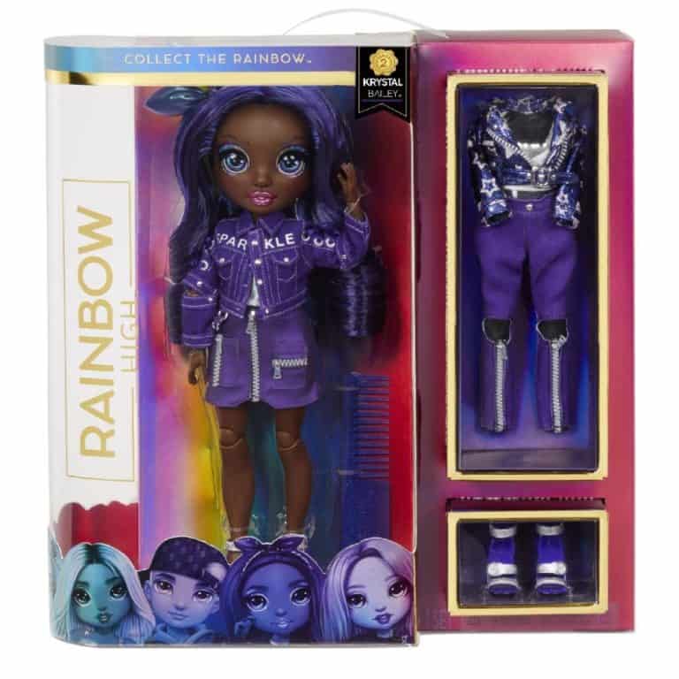 Rainbow High - Fashion Doll Krystal Bailey Series - Purple - The Model Shop