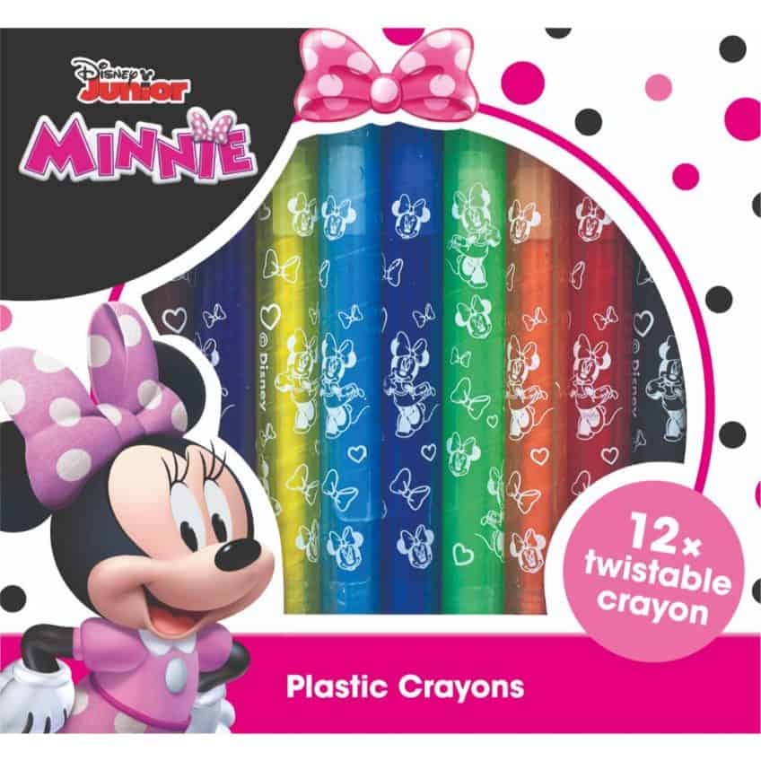 MINNIE Twistable Crayons - The Model Shop