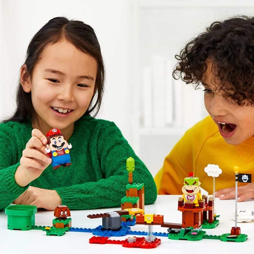 mario lego starter set 71360