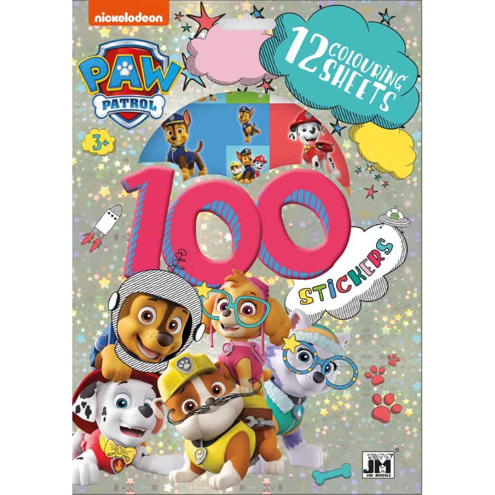 PAW PATROL 100 Stickers Holograph Sets - The Model Shop
