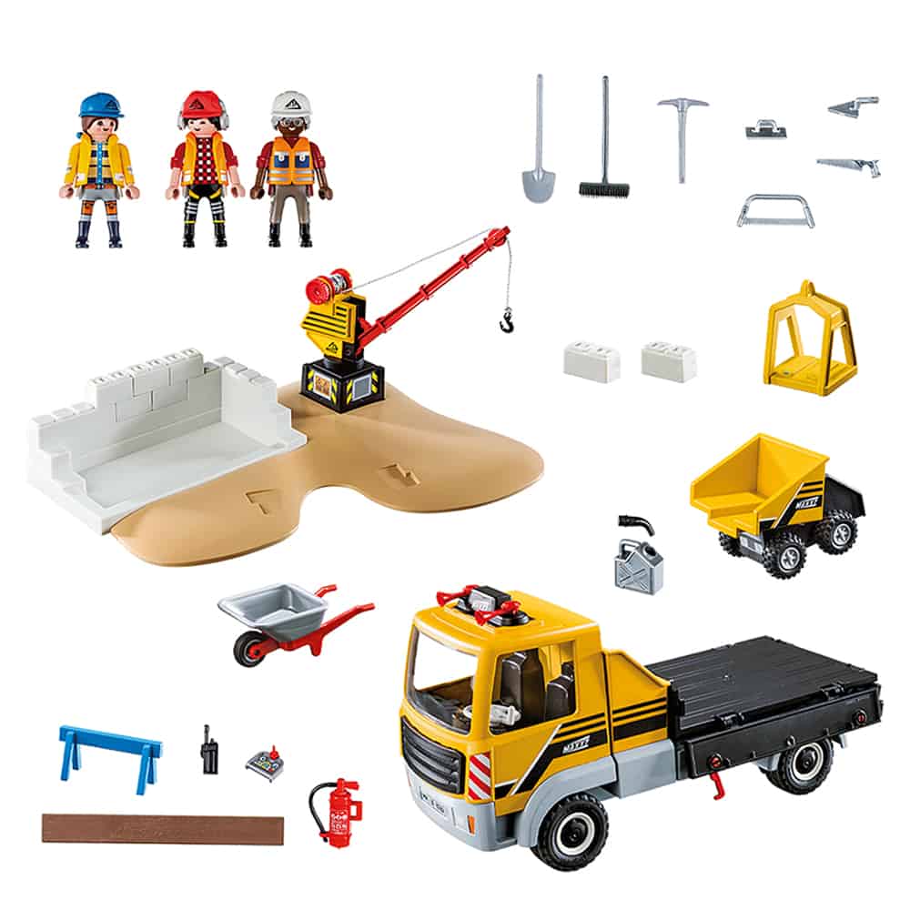 Playmobil 2021 chantier travaux 