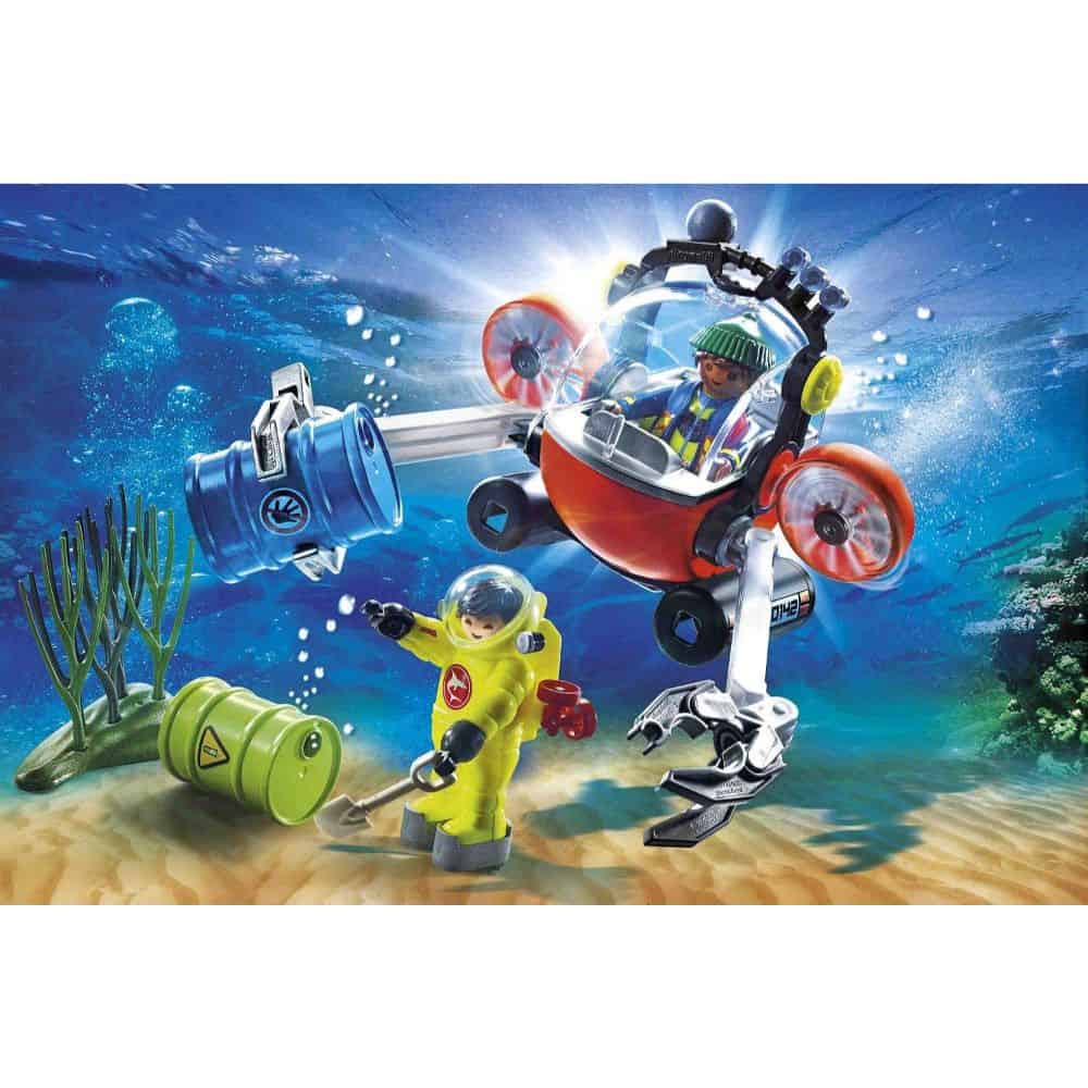 Playmobil 70142 Seenot: Environmental Use with Diving Boat - Image 2