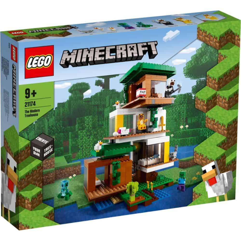 LEGO LE21174 MINECRAFT The Modern Treehouse - The Model Shop