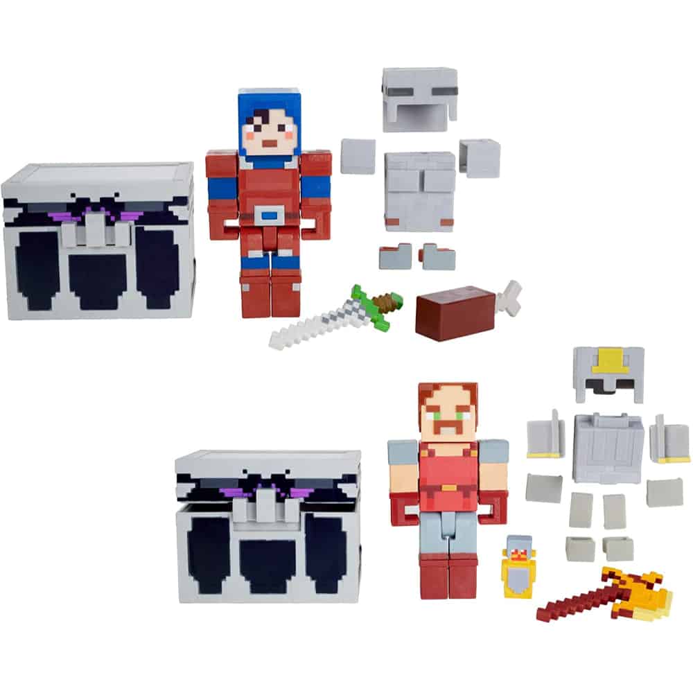 Minecraft Figure pack x2 - The Model Shop