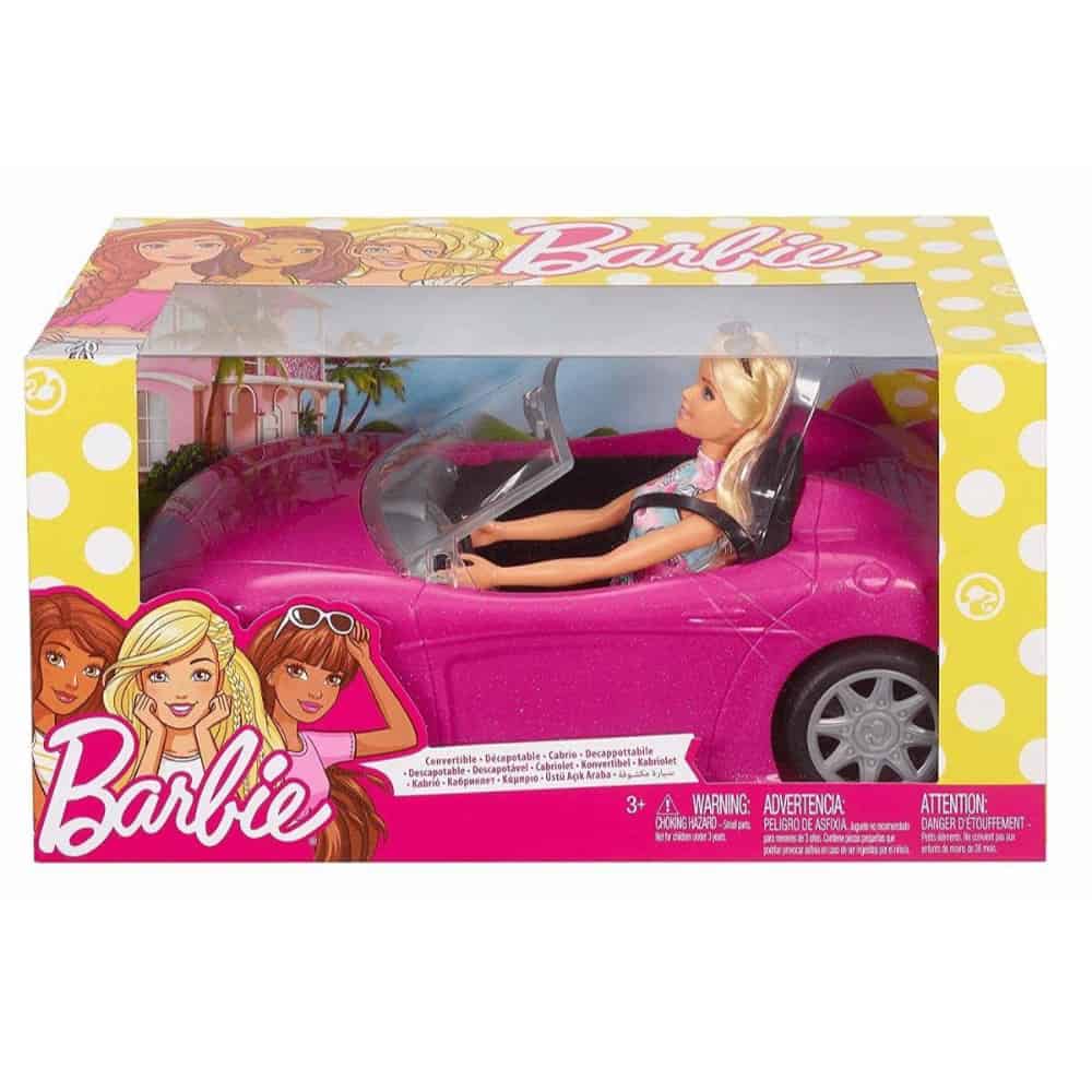 Barbie Doll and Convertible Car The Model Shop