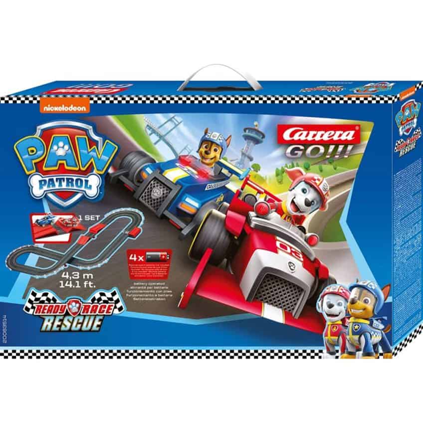 Carrera PAW PATROL Car Racing Toy Track Set, 1:43 Scale Battery ...