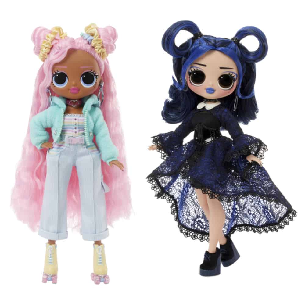 LOL OMG Series 5 dolls: Skatepark Q.T. and Trendsetter 