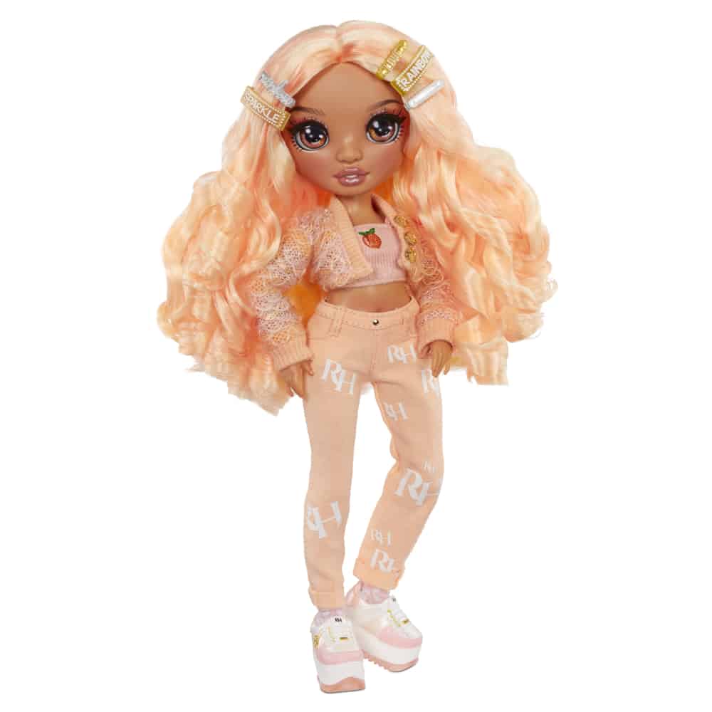 Rainbow High Georgia Bloom Fashion Doll – Peach (Light Orange) with 2 ...