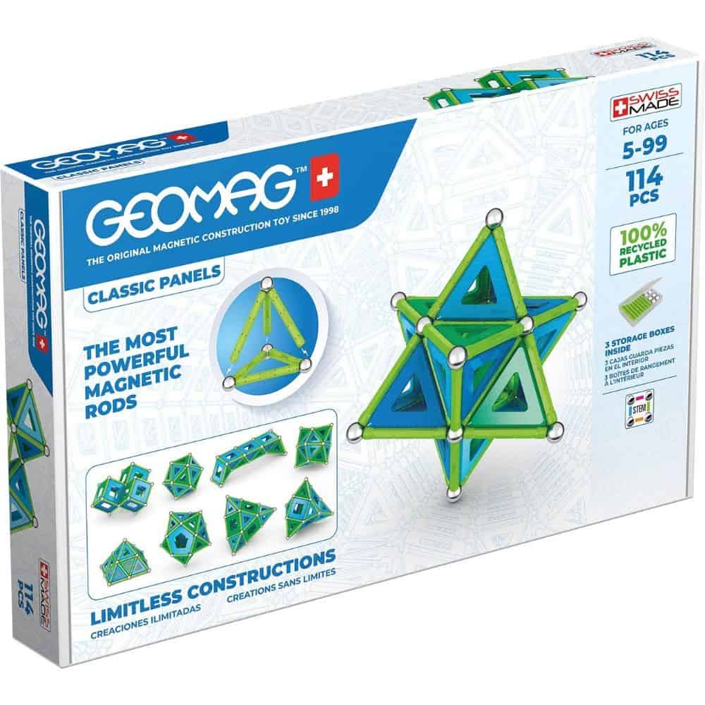 GEOMAG Magnetic Sticks and Balls Building Set | 88 Piece | Magnet Toys for  STEM | Creative, Educational Construction Play | Swiss-made Innovation 