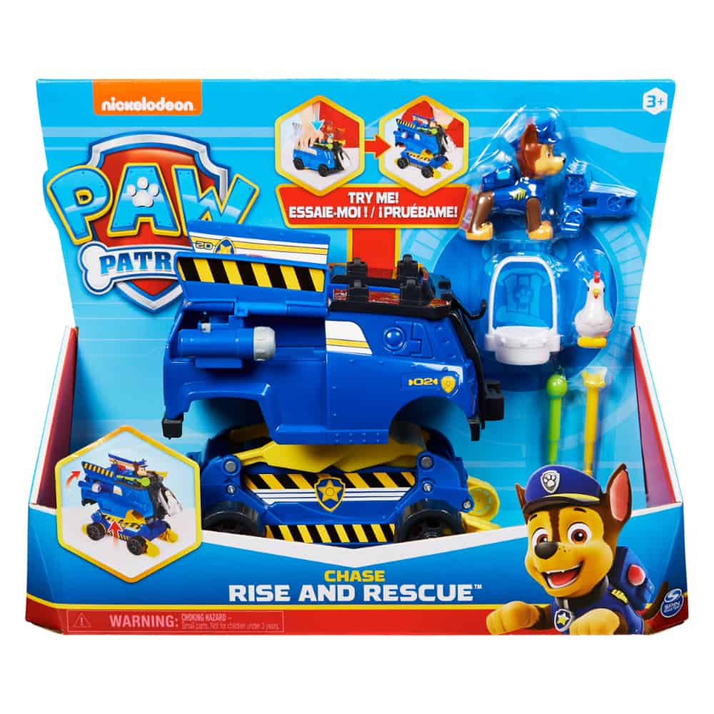 Paw Patrol Chase Rise and Rescue Transforming Toy Car - The Model Shop