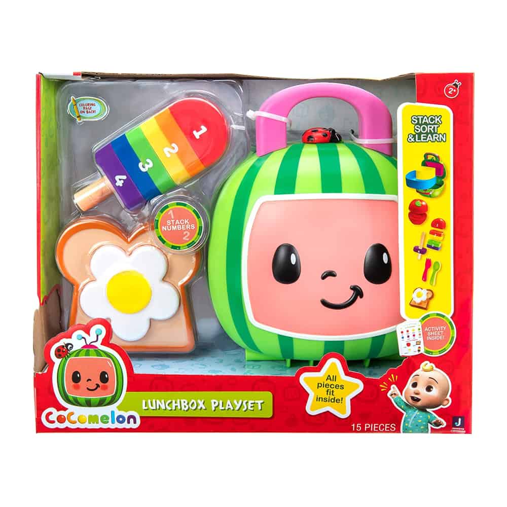 Jazwares, Toys, Cocomelon Lunchbox Playset