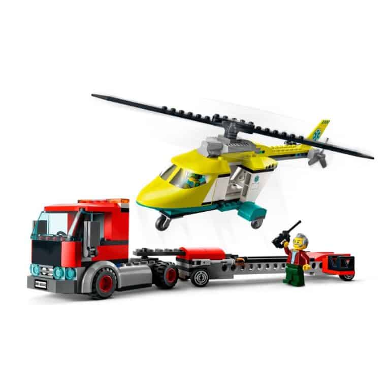 LEGO 60343 CITY Rescue Helicopter Transport - The Model Shop