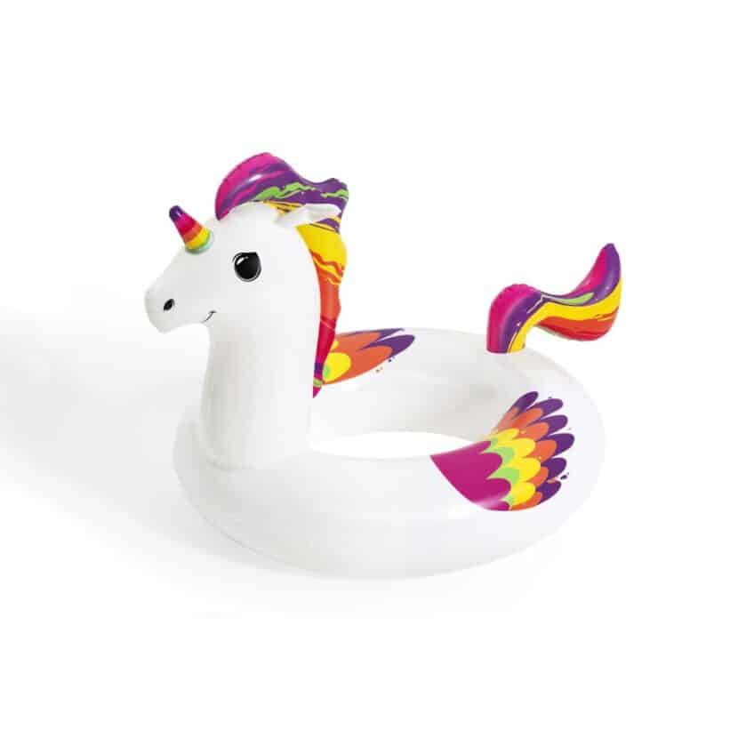 Bestway 119cm X 91cm Fantasy Unicorn Swim Ring - The Model Shop