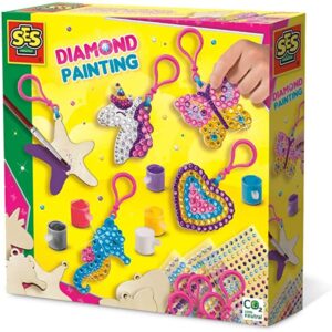 Diamond Painting Wooden Keychains